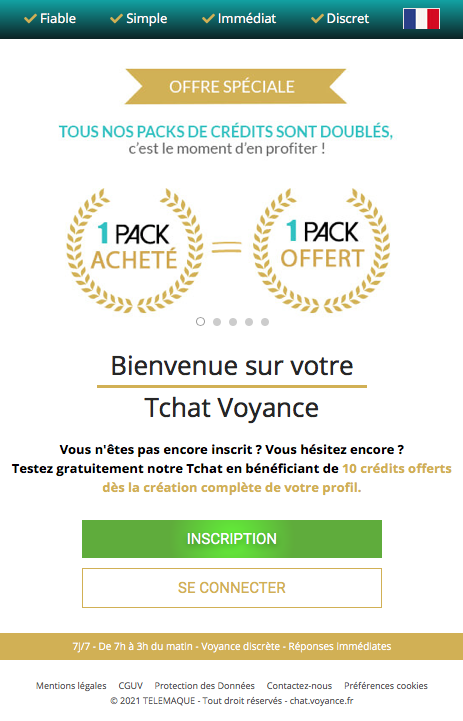 Voyance par tchat à prix discount